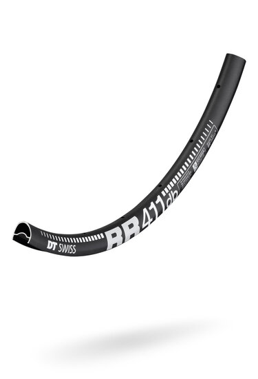 DT-SWISS RIM RR411 C DB ASYM 700c MATT BLK EXT