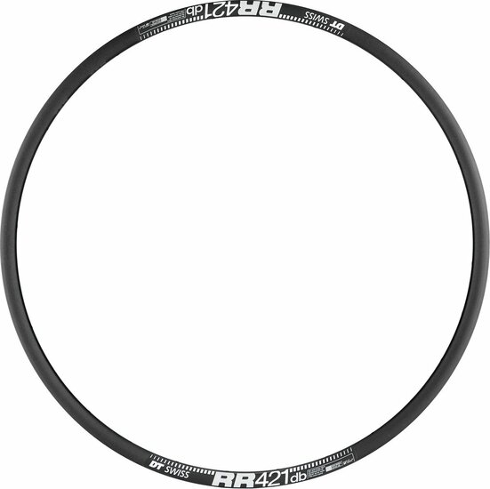 DT-SWISS RIM RR421 C DB ASYM 700c MATT BLK EXT