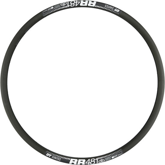 DT-SWISS RIM RR481 C DB SYM 700c MATT BLK