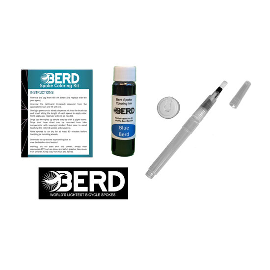 BERD custom spoke coloring kits